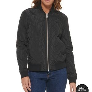 Levi’s Diamond Quilted Bomber Jacket- NWOT